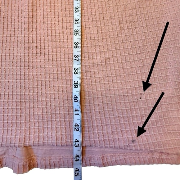 Mara Hoffman Tiffany Dress Pink Organic Cotton Belted Wrap Midi Oversized XS - Picture 6 of 10